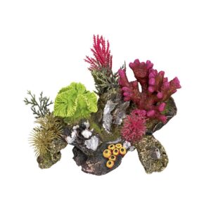 Aqua Ornaments CORAL STONE - w/ plants