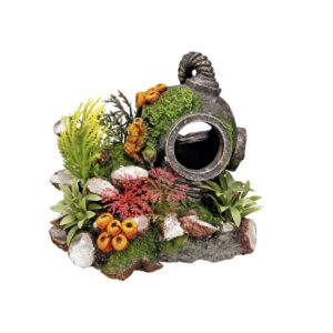 Aqua Ornaments HELMET w/ plants