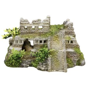 Aqua Ornaments MAYA RUIN w/ plants
