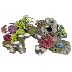 Aqua Ornaments CORAL WITH PLANTS