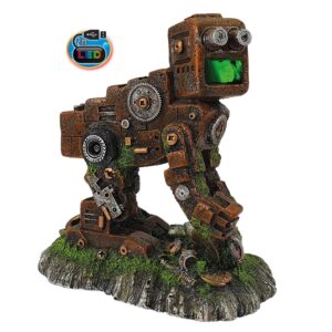 Aqua Ornaments JUNK ROBOT with LED