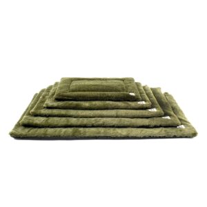 51 - Supersoft - Bench Cushion - Dark Green - S: 58x40cm