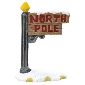 Xmas Aqua Ornaments "North Pole", 8 x 4 x 11,3 cm