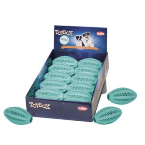 Display 12 stk. - Rubber rugby DENTAL LINE