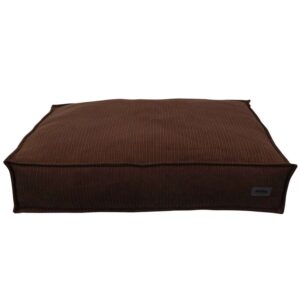 Comfort madras firkantet "KAMBA" brun