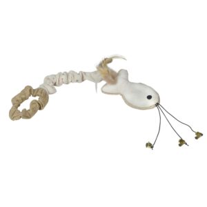 Plush fish with hand strap