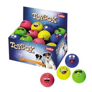 Display 24  stk. - Foam rubber Faces balls