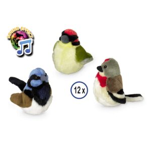 Plush bird with soundchip