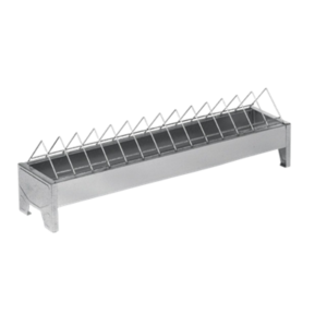 Fodertrug i metal