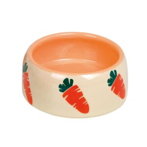 Keramikskål "Carrot", beige-orange