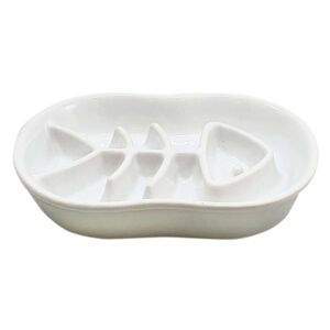 Anti-Schlink-Napf "Fish" 22,5 x 17 x 4 cm, 0,5 l