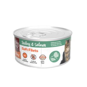 Feline Soft Filets Turkey & Salmon, 70g