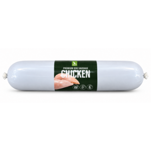 Natural Premium Dog Sausage - Chicken 800 g (Våtmat)