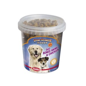 Starsnack Duo Bones vilt & kyckling 500g (6)