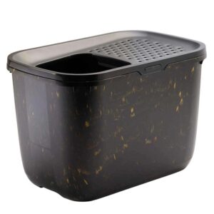 Cat toilet "HOP IN MARBLE"