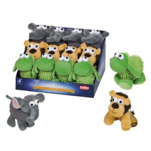 Display 12 stk. - Moppy Toy Sheep/Elephant/Lion