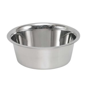 Stainless steel bowl flat