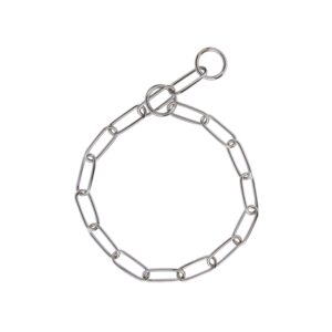 Halskæde krom store led 3mm/50cm
