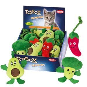Plush toys VEGI with catnip