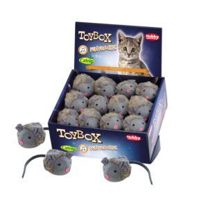Plush Mouse with voice, with catnip