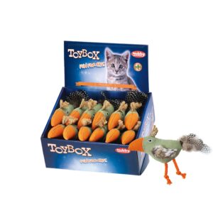 Fabric bird with matatabi