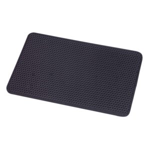 Litter sieve-mat square, 39 x 60 cm, Black