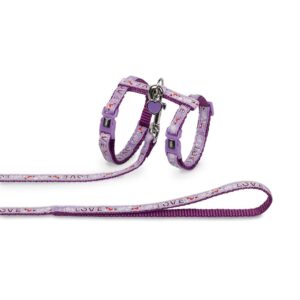 Cat Set LOVE purple