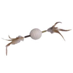 Matatabi stick with rattle ball 9,5 cm / 28 cm.