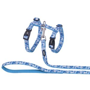 Cat Set XL, Camouflage light blue