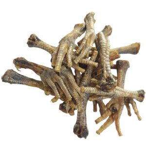 Tørret kyllinge fødder 200 g.