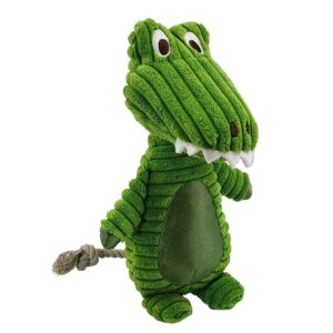 Plush crocodile with rope 28 cm