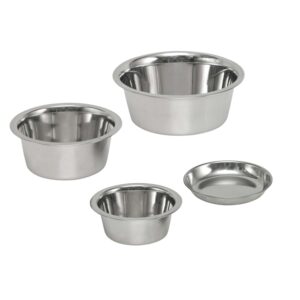 Stainless steel bowl flat 200 ml