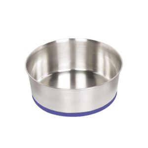 Stainless steel bowl HEAVY, anti slip