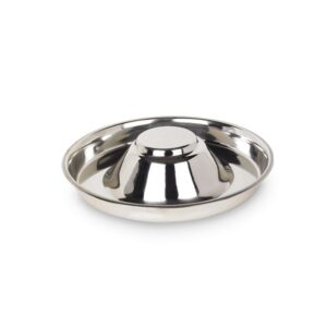 Puppy saucer stainless steel