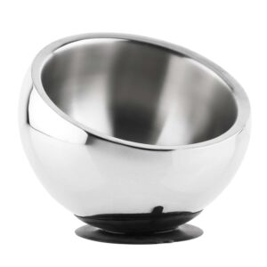 Stainless steel bowl GOLYO double walled, with suction cup