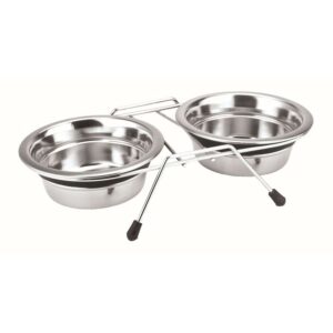 Double bowl SILENT DINER w. 2 bowls