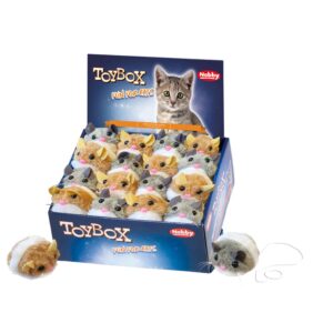 Trembling plush toy 6,5 cm; 24 pieces